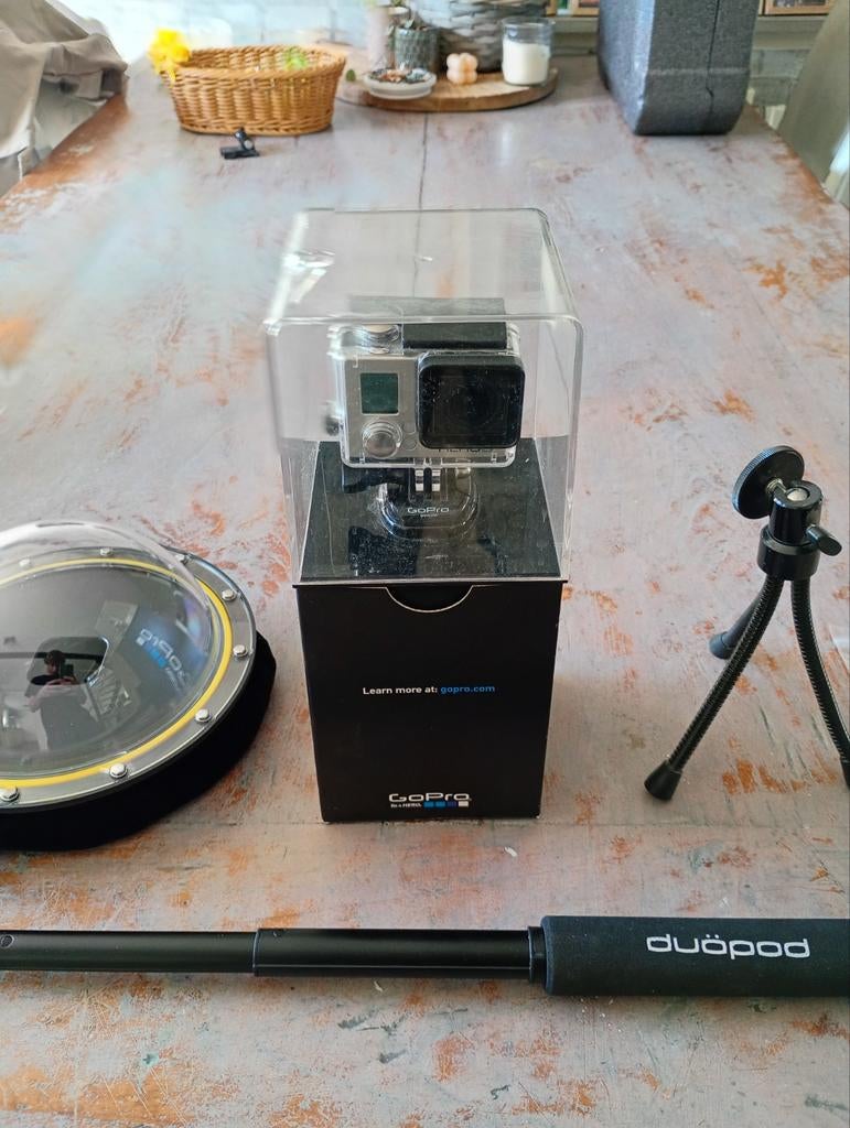 GoPro Action camera, Ophalen of Verzenden, Rechthoekig, Minder dan 50 cm