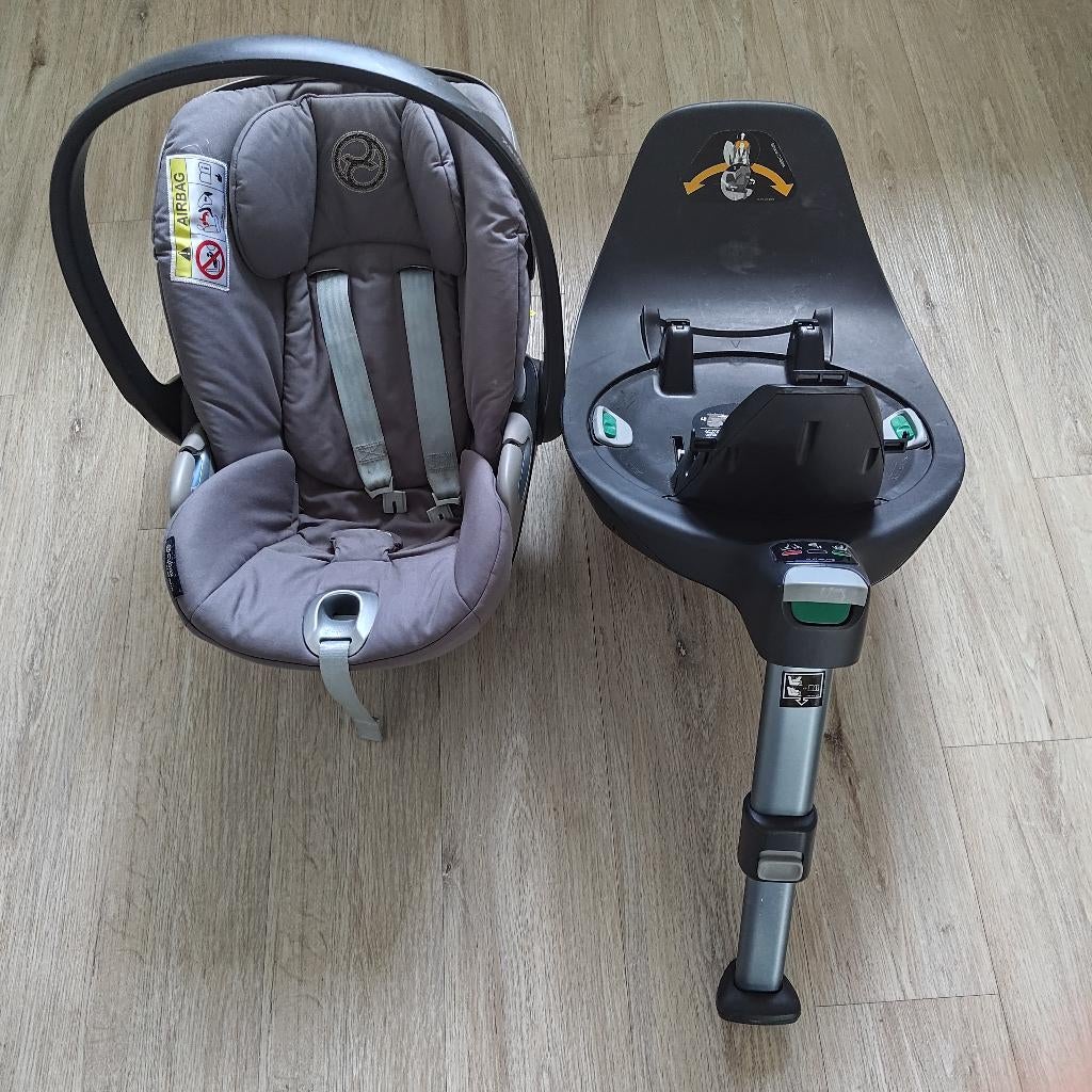 Set Cybex Platinum Cloud Z i-SIZE met Cybex Base Z i-SIZE, Kinderen en Baby's, Autostoeltjes, Verstelbare rugleuning, Gebruikt