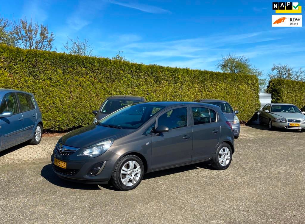 Opel Corsa LPG G3 NAVI AIRCO 5 DEURS RIJD NIEUW ECOFLEX, Auto's, Opel, Voorwielaandrijving, Euro 5, 86 pk, Gebruikt