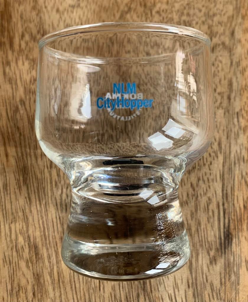 NLM CityHopper (Bokma) Glas, Verzamelen, Ophalen of Verzenden