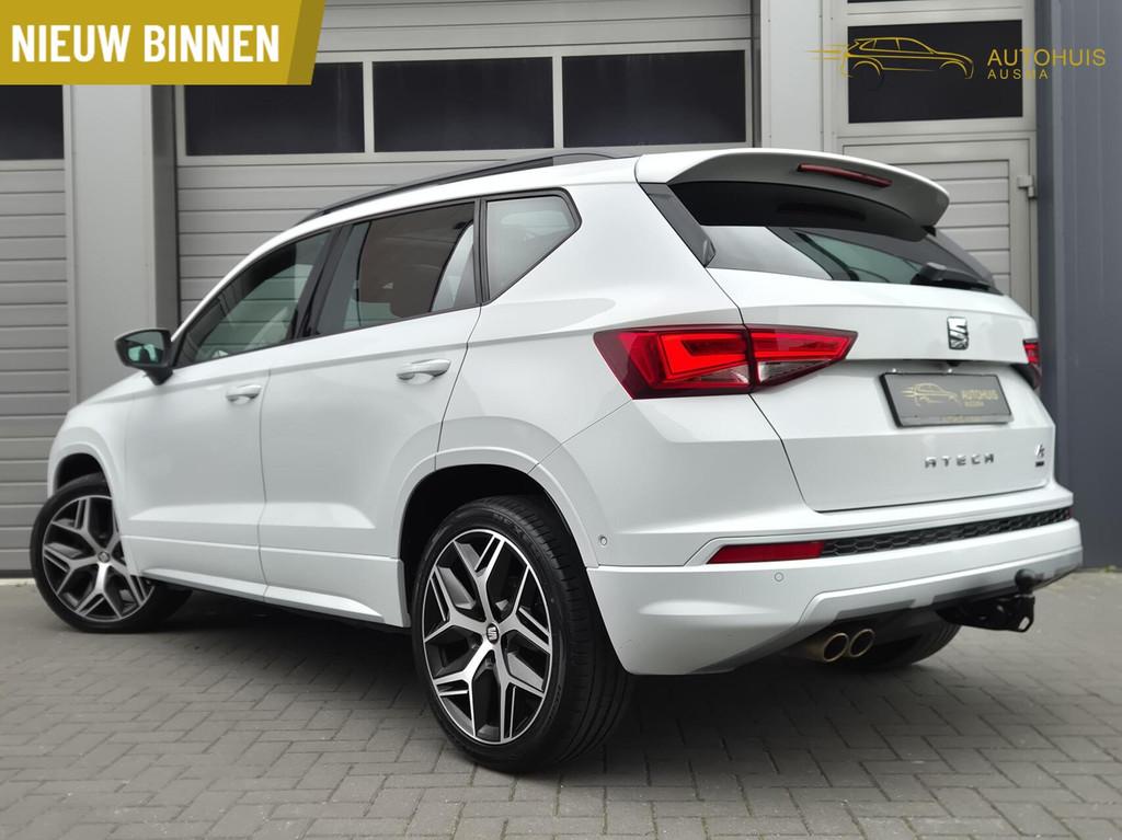 Seat Ateca 2.0 TSI FR 4DRIVE Pano/Beats/Trekhaak/ACC/Camara/, Automaat, 1441 kg, Gebruikt, Zwart