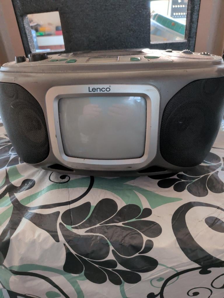 Lenco Radio DVD TV Analoog Draagbaar op Batterijen, Ophalen of Verzenden