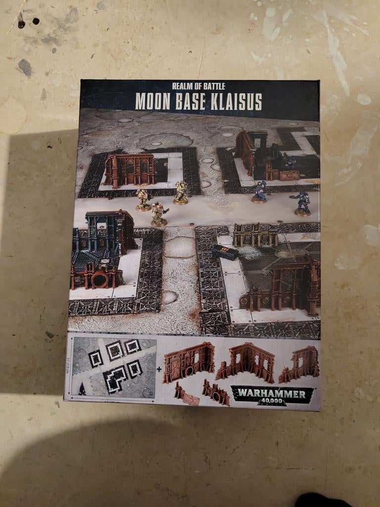 Warhammer 40k - Moon base Klaisus, Ophalen of Verzenden, Zo goed als nieuw, Warhammer 40000, Toebehoren