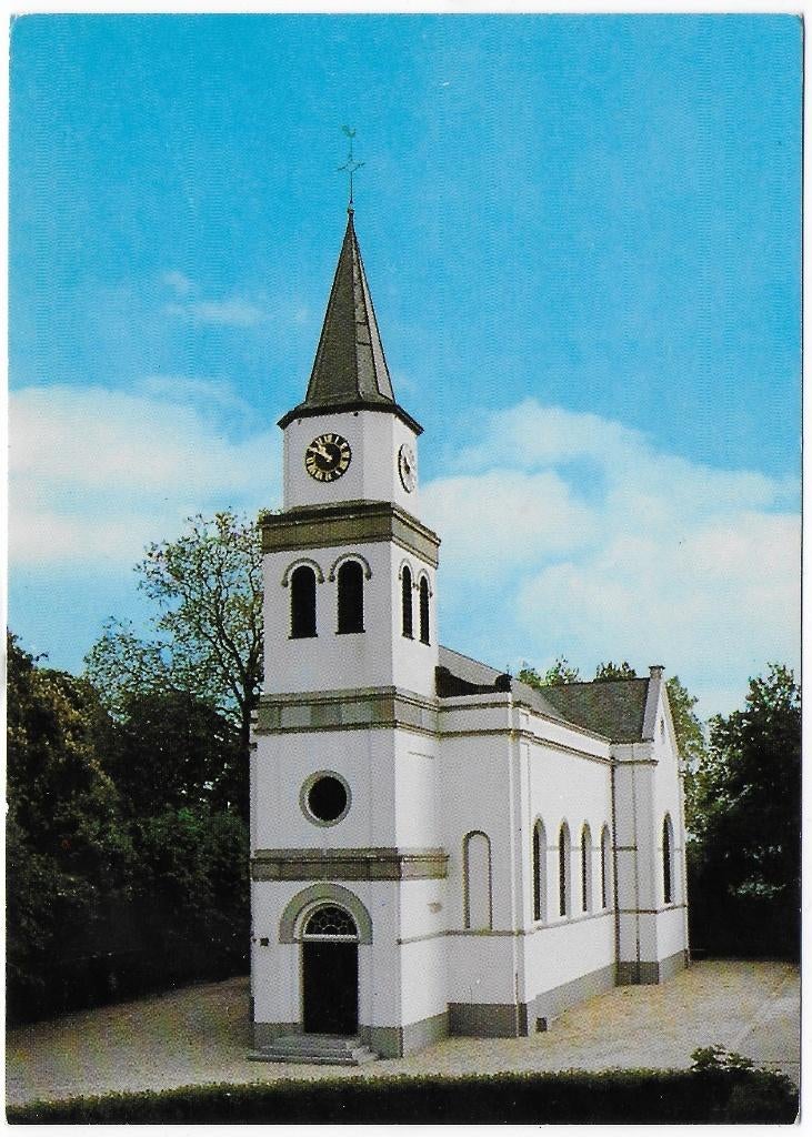 Waardenburg N H Kerk Ongelopen Ansichtkaart ( B4837 ), Ophalen of Verzenden, 1980 tot heden, Gelopen