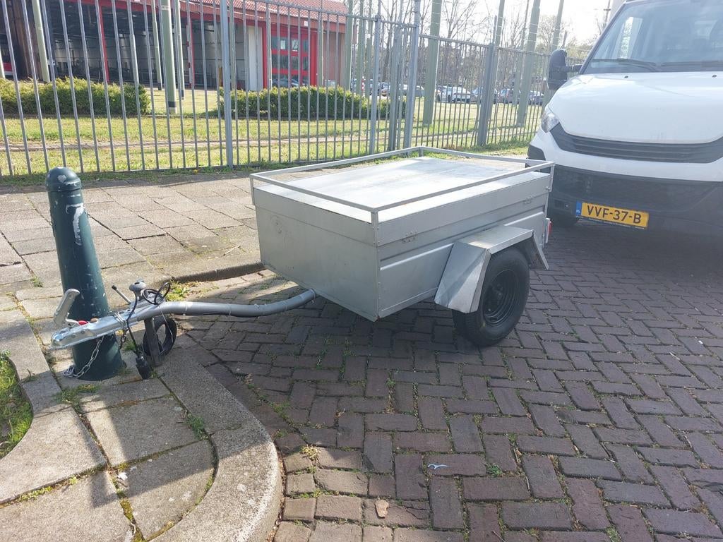 Klein aanhangertje of viskar, Ophalen, Gebruikt