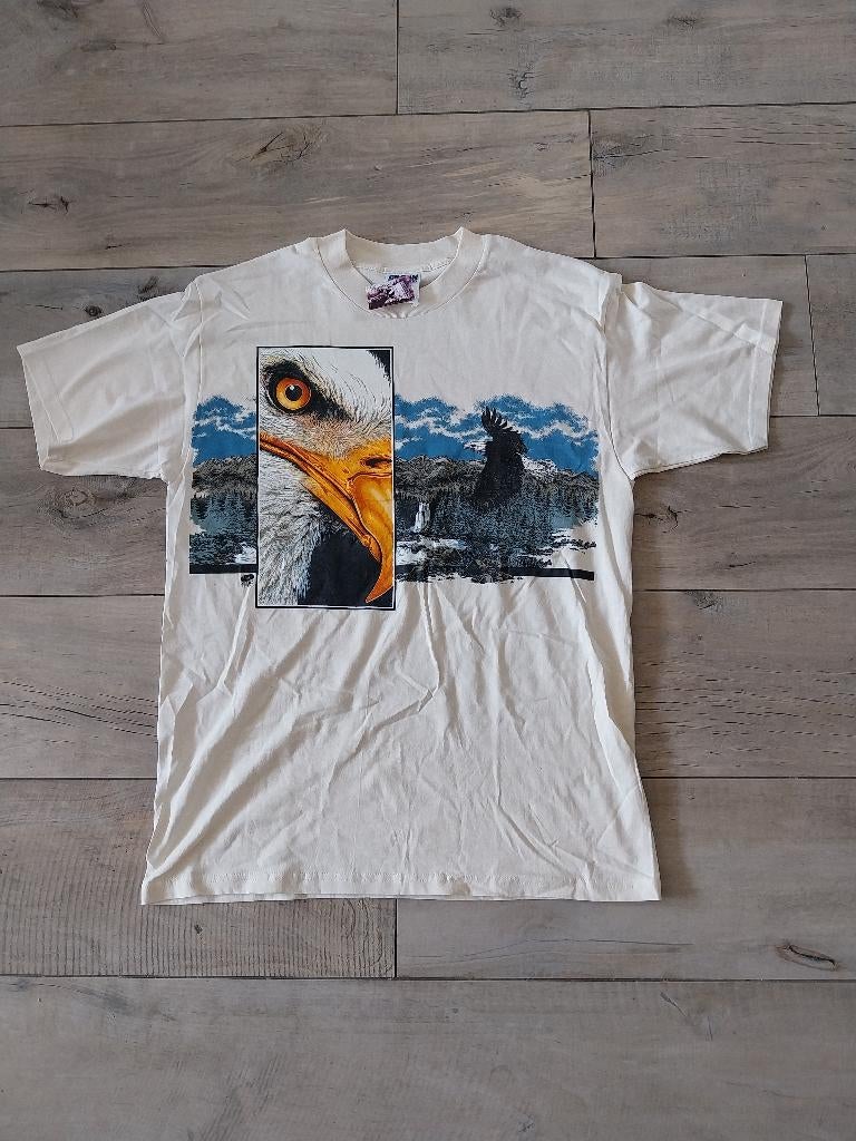 Gildan T-shirt met adelaar maat L NIEUW, Kleding | Heren, Maat 52/54 (L), Overige kleuren, Nieuw, Ophalen of Verzenden