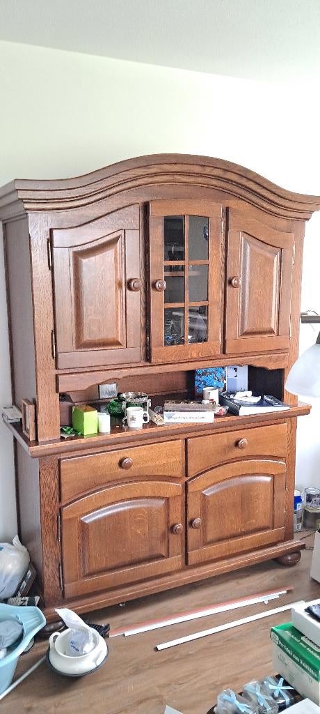 Kast gratis ophalen, Ophalen, Gebruikt, Met deur(en), Eikenhout