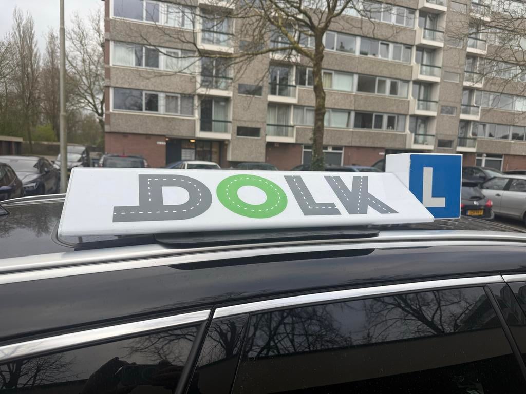 Les dakbord met magneet plaat, Ophalen, Gebruikt