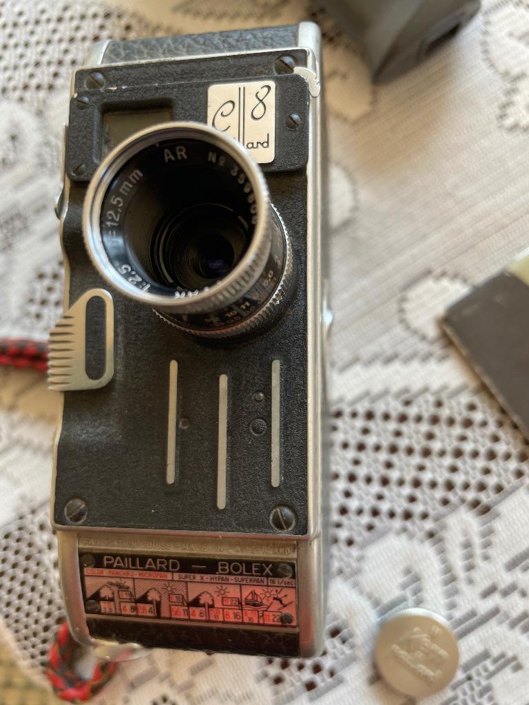 Paillard C8 antieke video camera, Ophalen of Verzenden, 8mm, Camera
