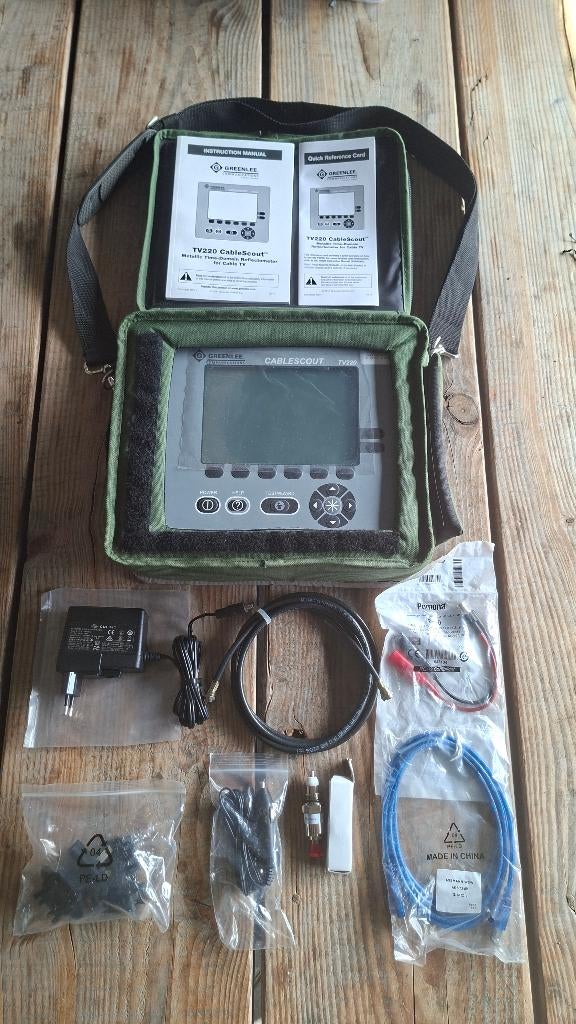 Greenlee CableScout TV220 Kabeltester. NIEUW!, ., Nieuw, Ophalen of Verzenden, .