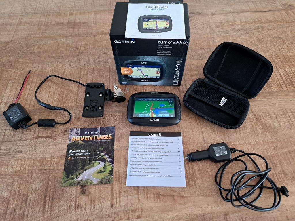 Garmin Zumo 390LM - Zo goed als nieuw met lifetime update, Auto diversen, Autonavigatie, Ophalen of Verzenden, Zo goed als nieuw