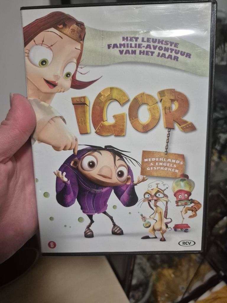 Dvd igor, Alle leeftijden, Ophalen of Verzenden, Zo goed als nieuw