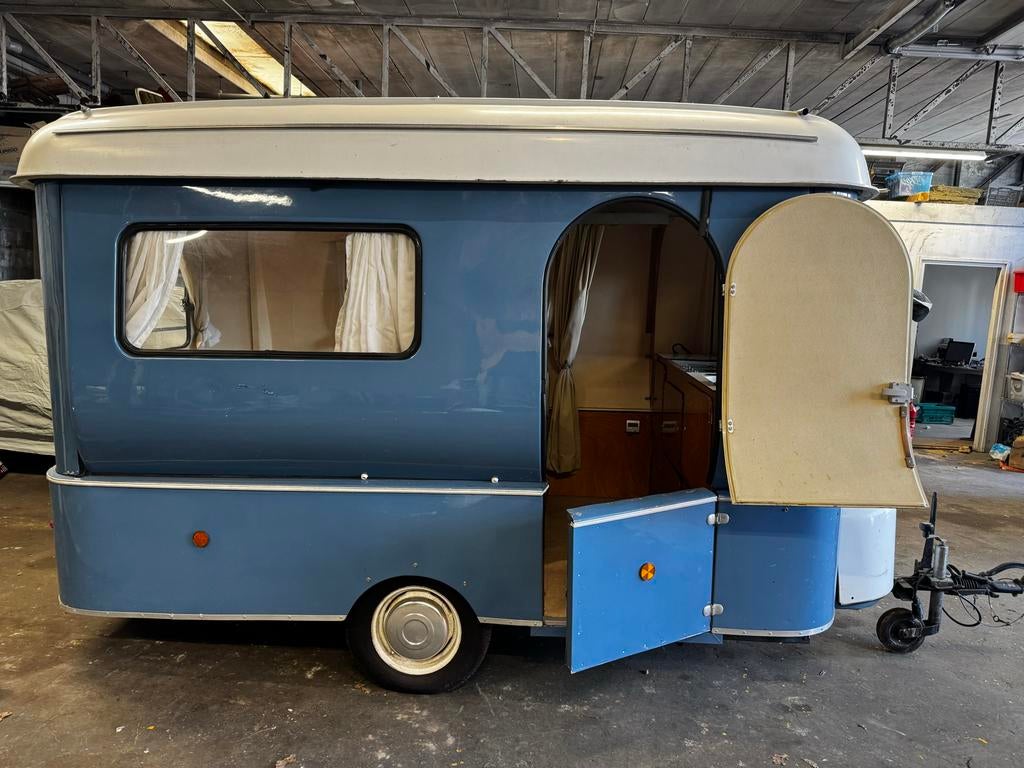 Falter FAWOBOO/plooicaravan  vouwcaravan 1968 boot, Blauw, Tot en met 2, Aanwezig, X