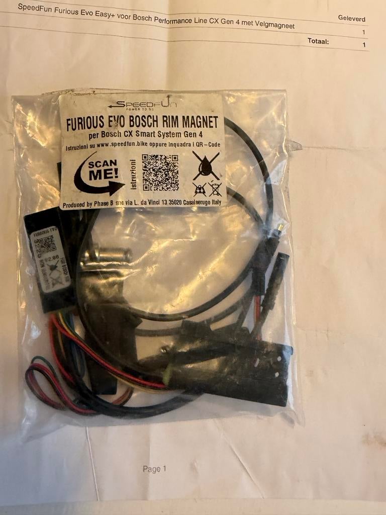 SpeedFun Furious Evo Bosch Rim Magnet tuning kit CX Gen4, Ophalen of Verzenden, Nieuw