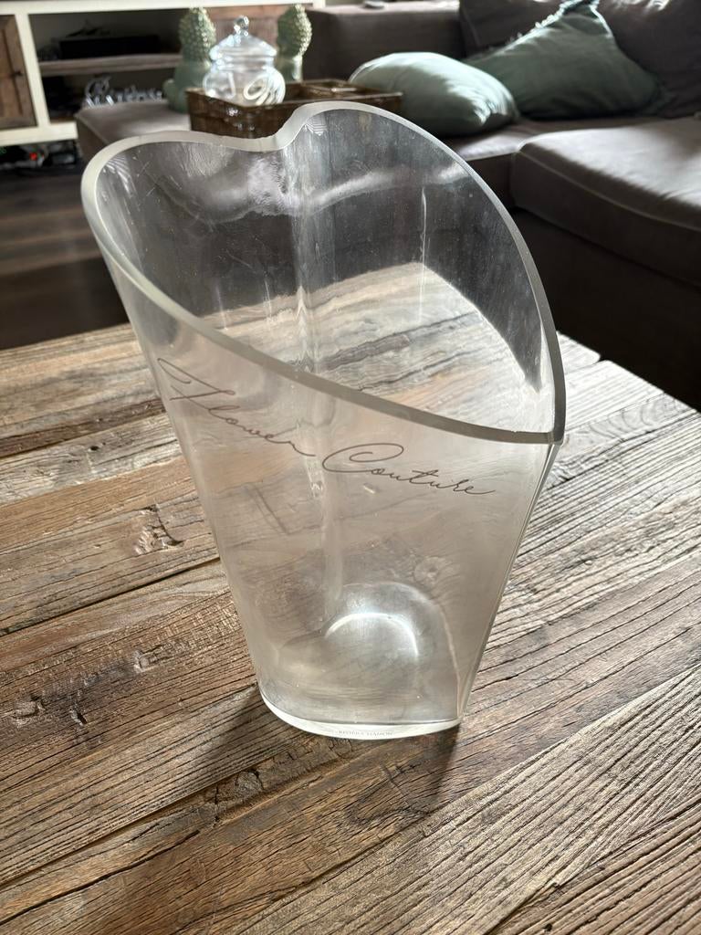 Riviera Maison vaas, Gebruikt, Overige kleuren, Ophalen of Verzenden, Glas