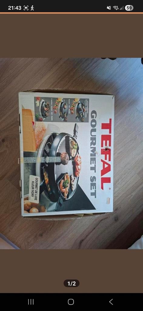 Tefal Gourmet Set, Witgoed en Apparatuur, Gourmetstellen, Ophalen of Verzenden