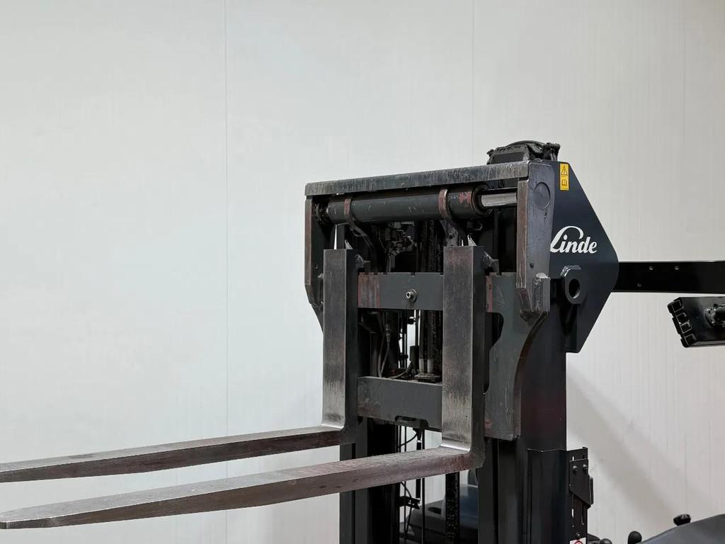 Linde R16 Triplex Sideshift Freelift camera 2018 ACCU 76% HL, 1000 tot 2000 kg, Elektrisch, Reachtruck, Linde