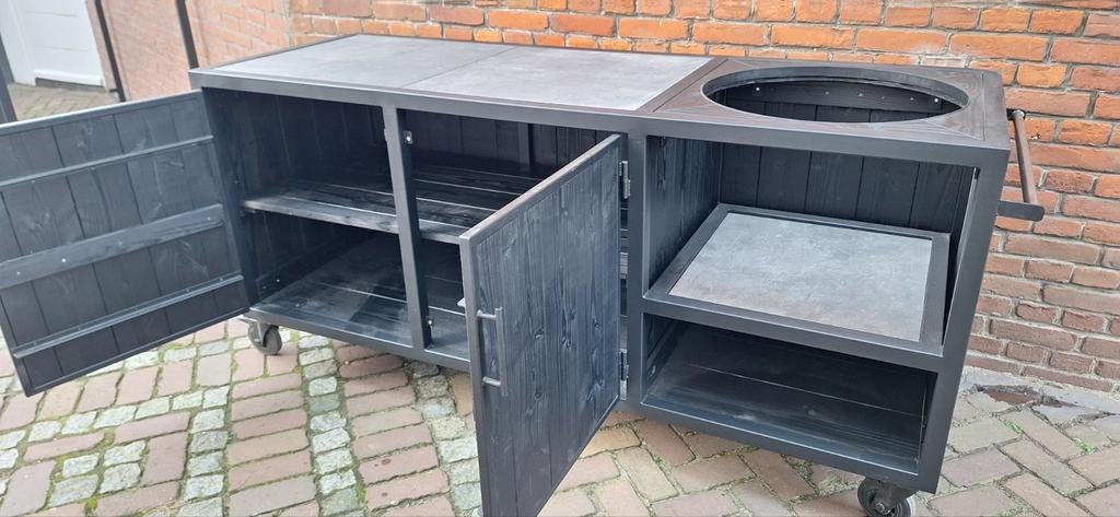 Buitenkeuken staal frame dou, Tuin en Terras, Buitenkeukens, Ophalen