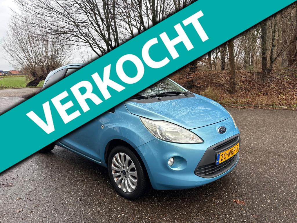 Ford Ka 1.2 Titanium X | Airco |111.000 km , NAP | APK 11-20, Voorwielaandrijving, Stof, Gebruikt, 4 cilinders