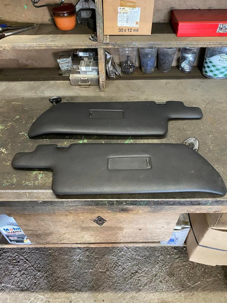 Set zonnenkleppen Porsche 924/944, Auto-onderdelen, Ophalen of Verzenden, Gebruikt, Porsche