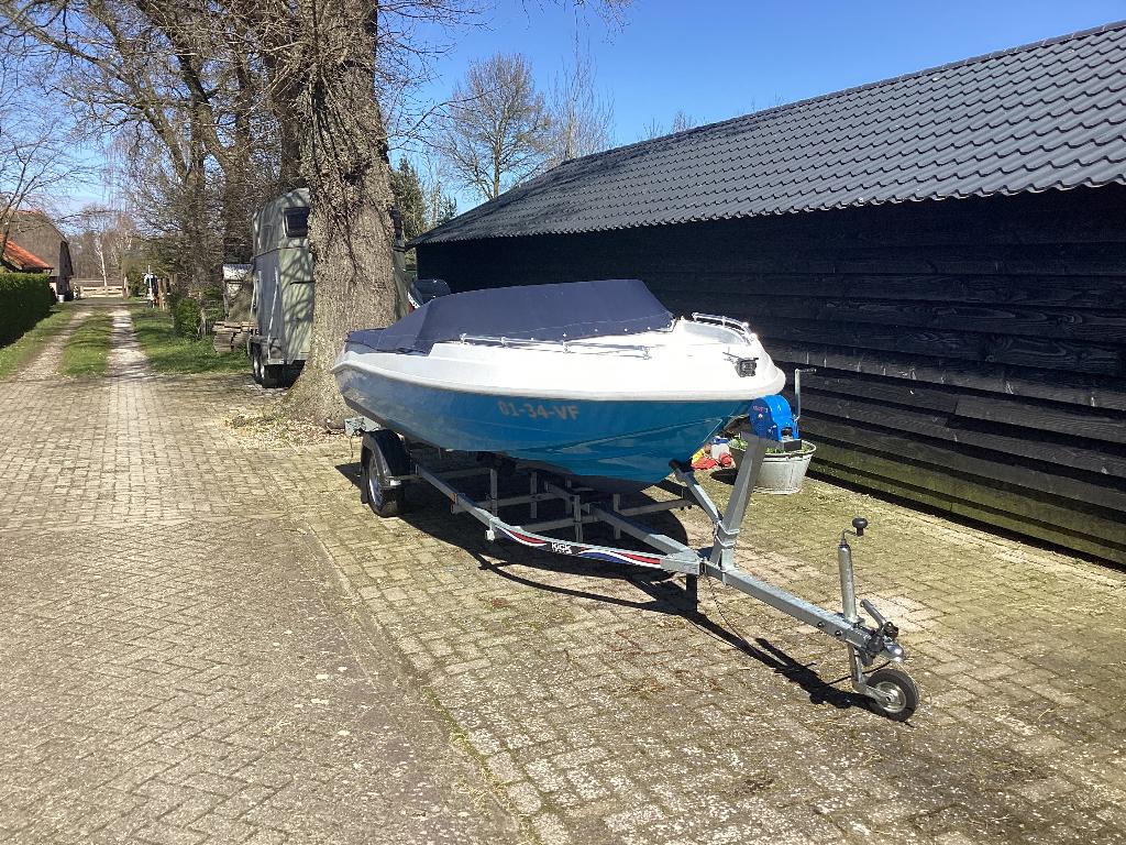 Speedboot, Watersport en Boten, Ophalen of Verzenden, Zo goed als nieuw, Minder dan 70 pk, 3 tot 6 meter