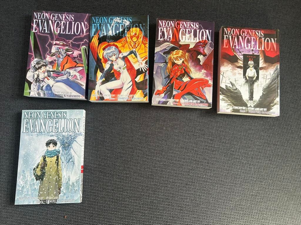 Manga | Evangelion | omnibus | complete serie, Boeken, Complete serie of reeks, Ophalen of Verzenden, Zo goed als nieuw, Japan (Manga)