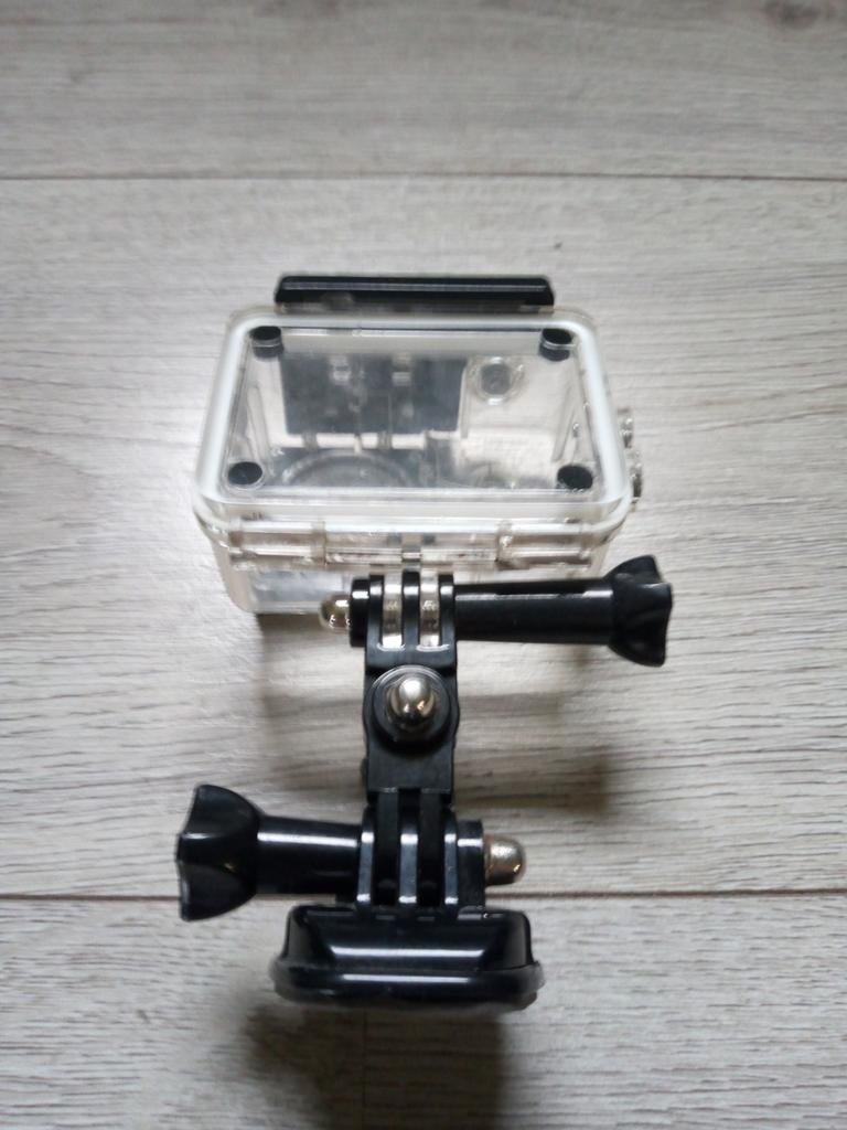 GoPro houder voor op de motor met waterdichte behuizing, Audio, Tv en Foto, Actiecamera's, Ophalen of Verzenden