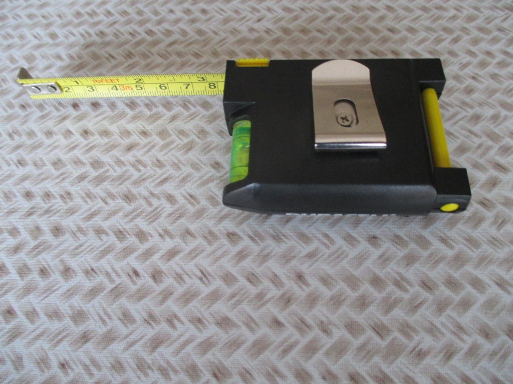 Rolmeter met waterpas., Ophalen of Verzenden, Nieuw, Afstand