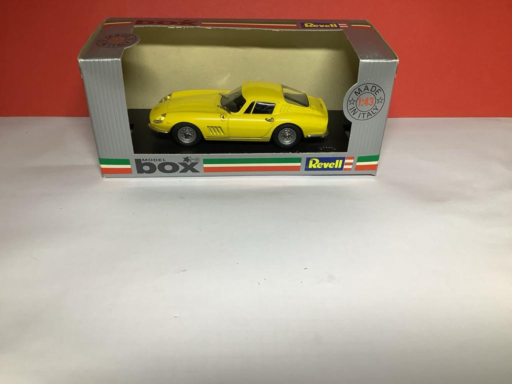 Revell Model Box Ferrari 275 GTB/4 - Geel (1:43), Ophalen of Verzenden, Nieuw, Auto, Overige merken