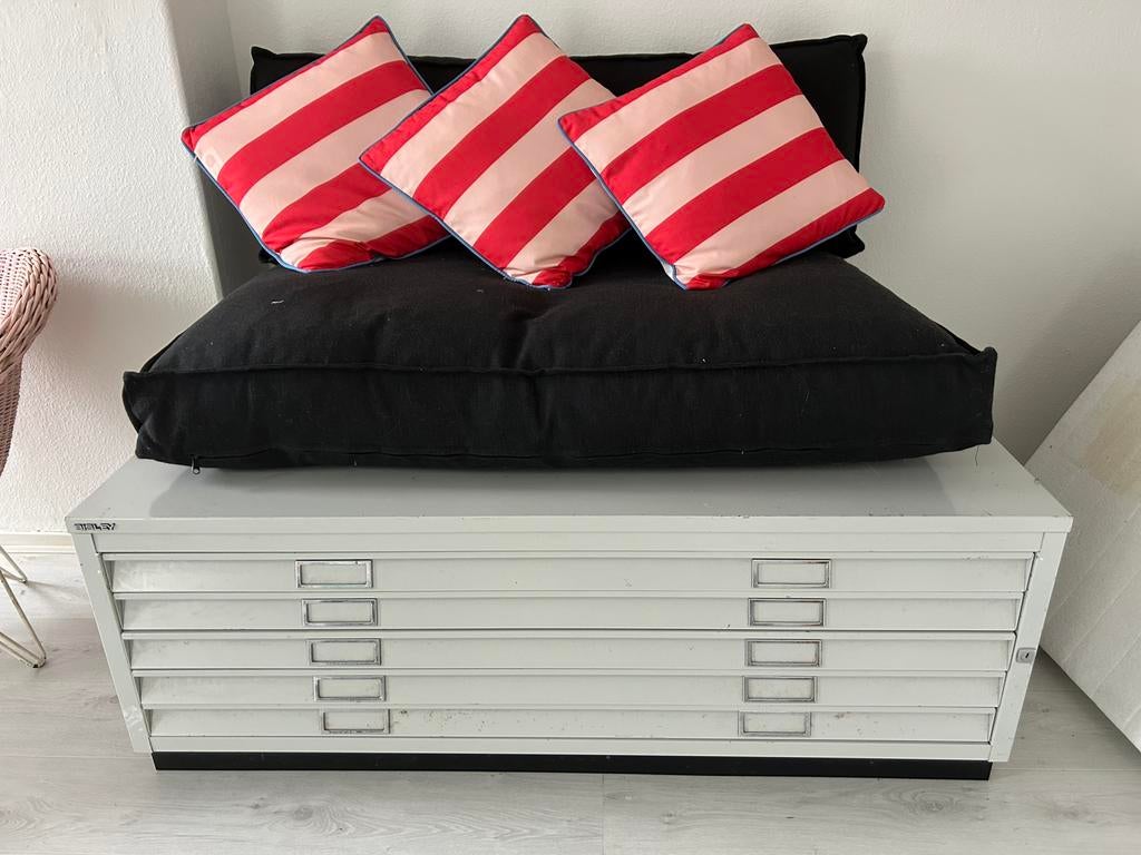 Bisley Architectenkast tekenkast ladenkast archiefkast, Zo goed als nieuw, Minder dan 100 cm, 25 tot 50 cm, 50 tot 100 cm