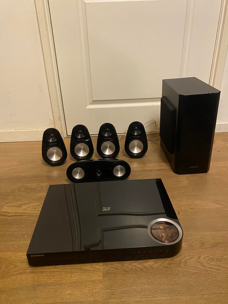 Samsung home theater 5.1 cinema center woofer bluray blu ray, Overige merken, Blu-ray-speler, 70 watt of meer, Ophalen of Verzenden
