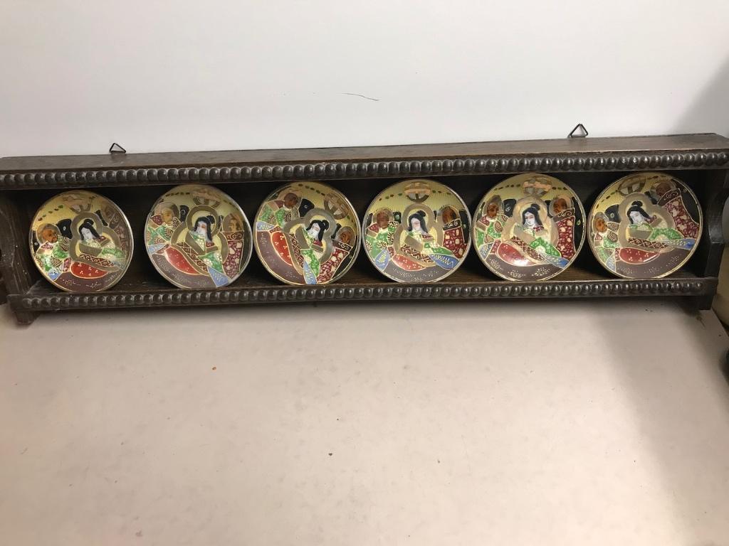 Satsuma Basket Plate, Antiek en Kunst, Ophalen of Verzenden