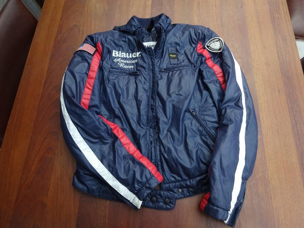 Dames Blauer Racer USA jack jas blauw maat S als nieuw, Blauer, Blauw, Ophalen of Verzenden, Zo goed als nieuw