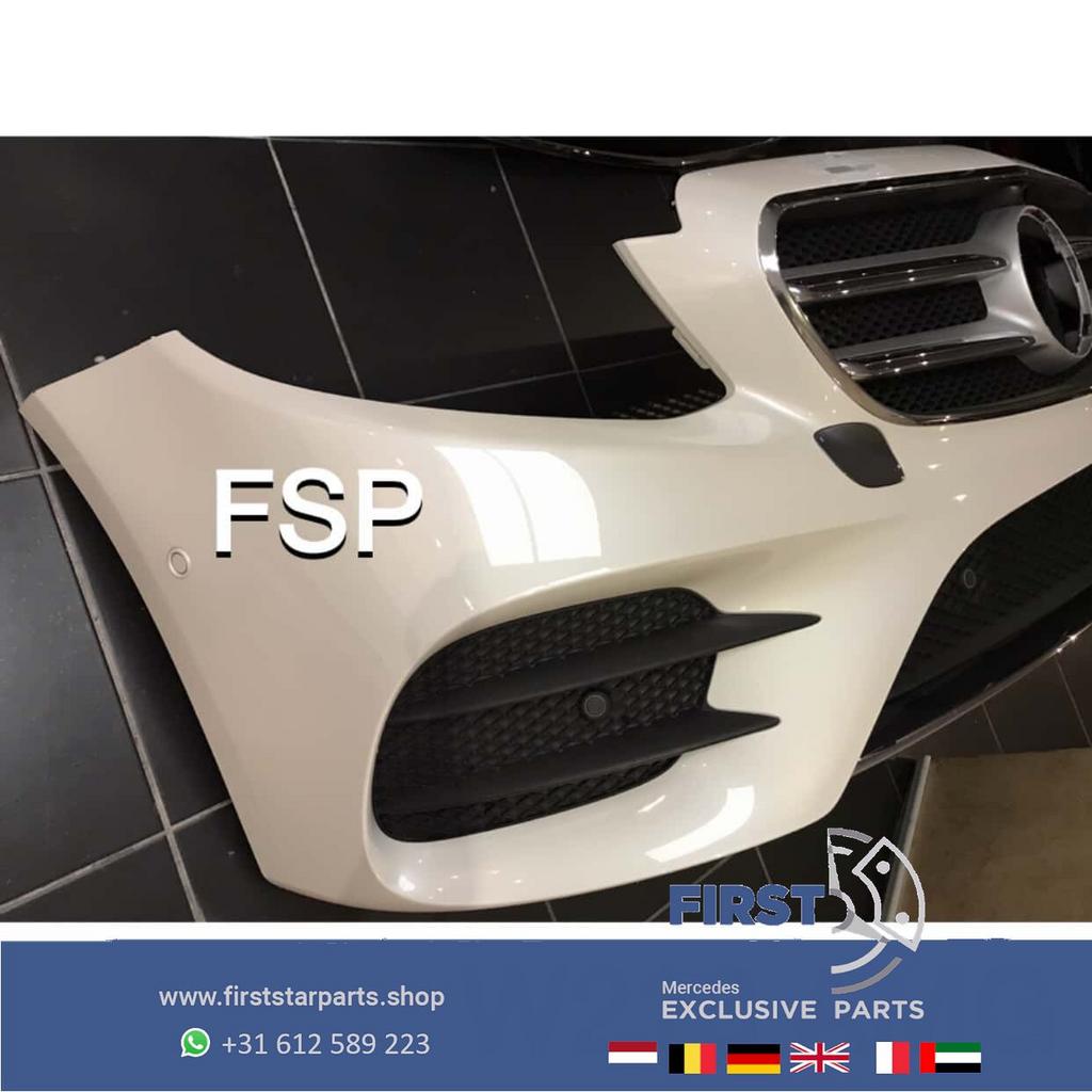 W213 AMG Voorbumper COMPLEET WIT Mercedes E Klasse 2016-2020, -, Voor, -, Bumper