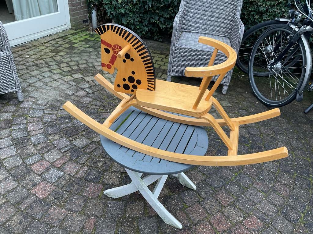 Houten hobbelpaard, Ophalen of Verzenden, Gebruikt, Overige typen