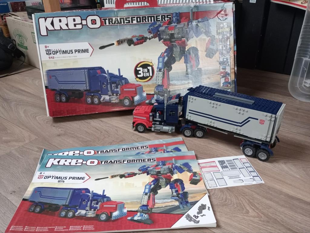 Kre-O Transformers Optimus Prime 30689, Ophalen of Verzenden, Gebruikt, Overige merken