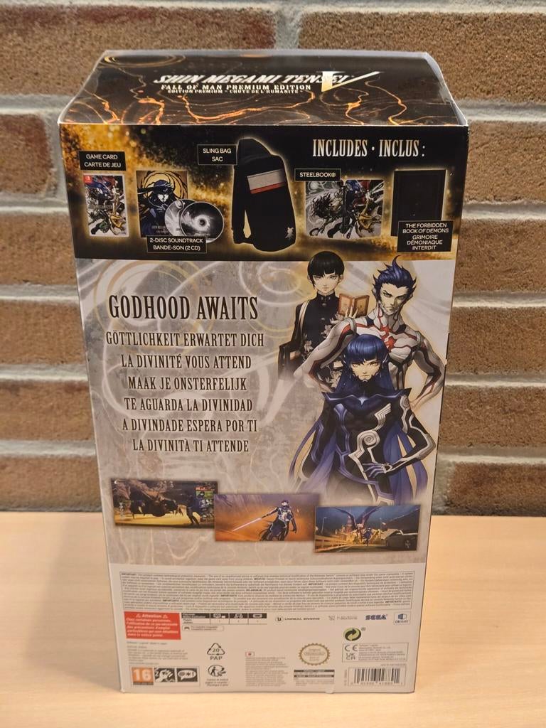 Shin Megami Tensei V Fall Of Man Premium Edition - Switch, Nintendo, Support.nintendo.nl, 1 speler, Nieuw