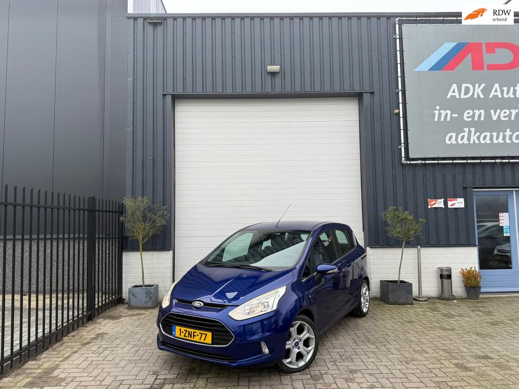 Ford B-Max 1.0 EcoBoost Titanium CAMERA/NAVI/TREKHAAK/2X PDC, Auto's, Ford, Voorwielaandrijving, Euro 5, Origineel Nederlands
