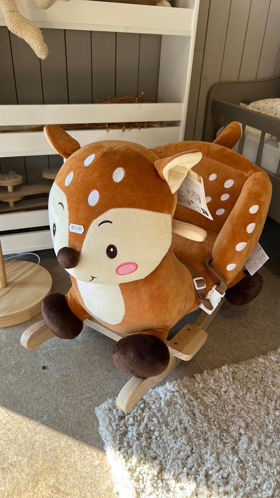 Hobbelhert met zijsteunen, Juffrouw Kwast, Ophalen of Verzenden, Juffrouw Kwast, Nieuw