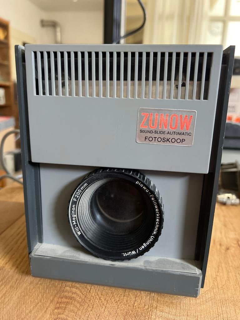 Zunow Fotoskoop Sound-Slide-Automatic projector, Ophalen of Verzenden, Gebruikt