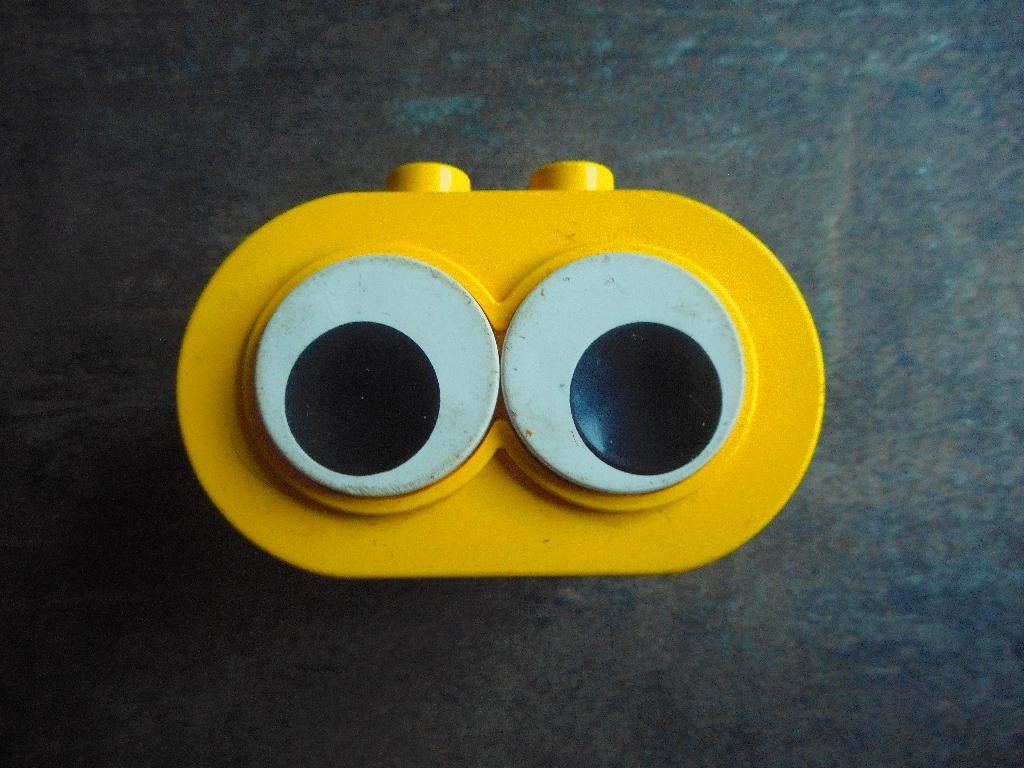 Lego Duplo Brick 2x4x2 Rounded Ends (zie foto's) 9, Ophalen of Verzenden, Gebruikt, Losse stenen, Duplo