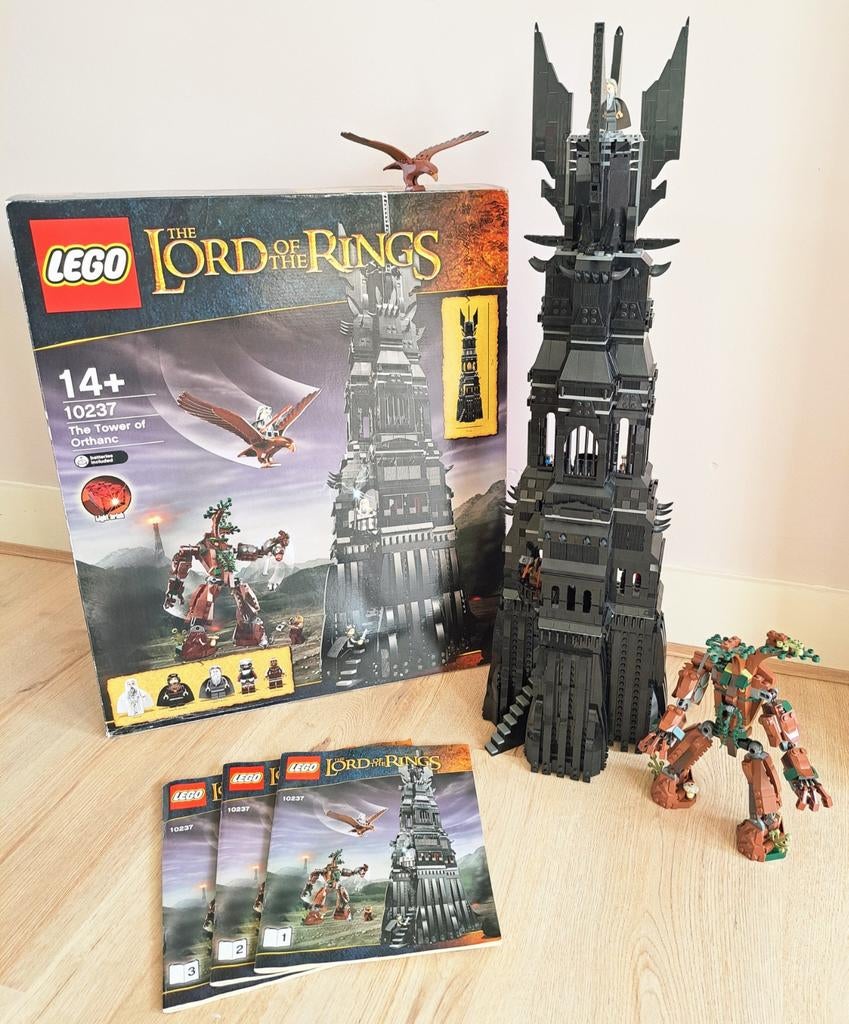 LEGO 10237 Tower of Orthanc, Lord of the Rings, Ophalen, Gebruikt, Complete set, Lego