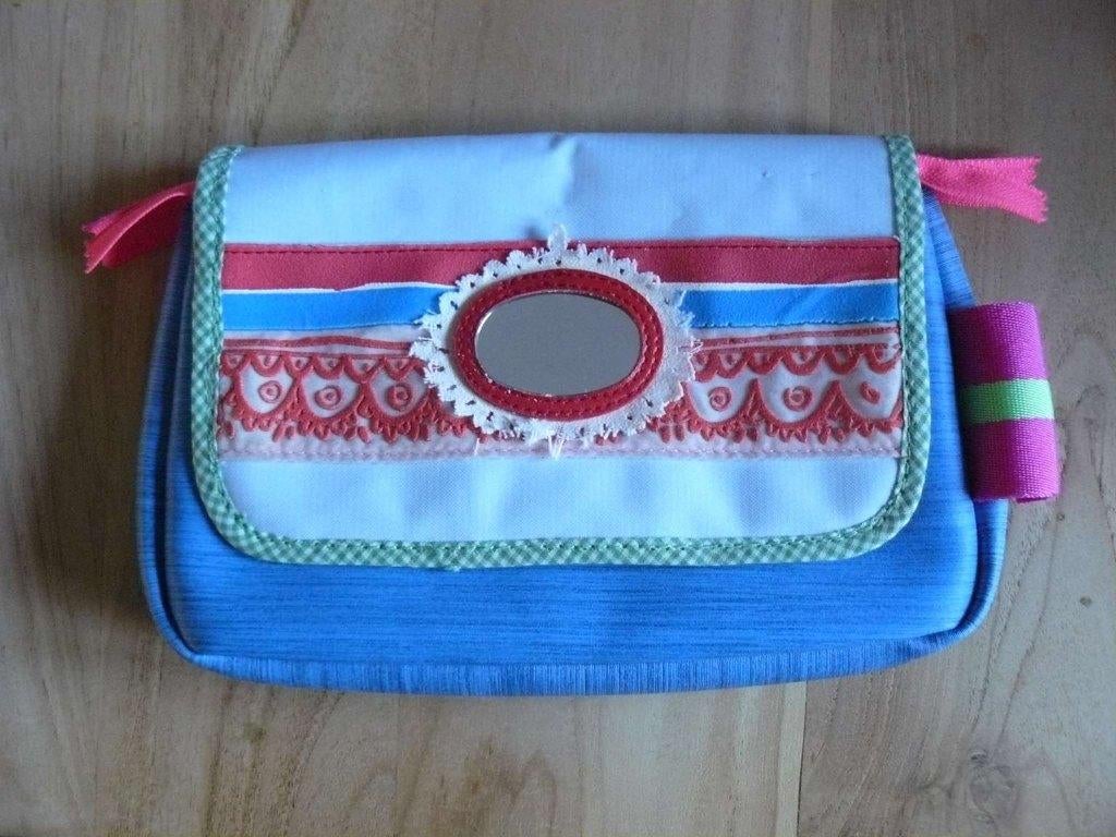 Blond Amsterdam toilettas., Ophalen of Verzenden, Zo goed als nieuw, Blauw, Dame