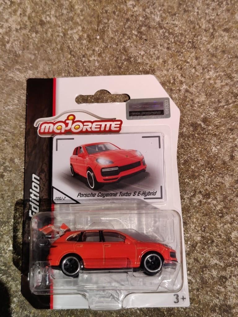 Majorette Porsche Cayenne Turbo S ORANJE, Ophalen of Verzenden, Nieuw, Auto