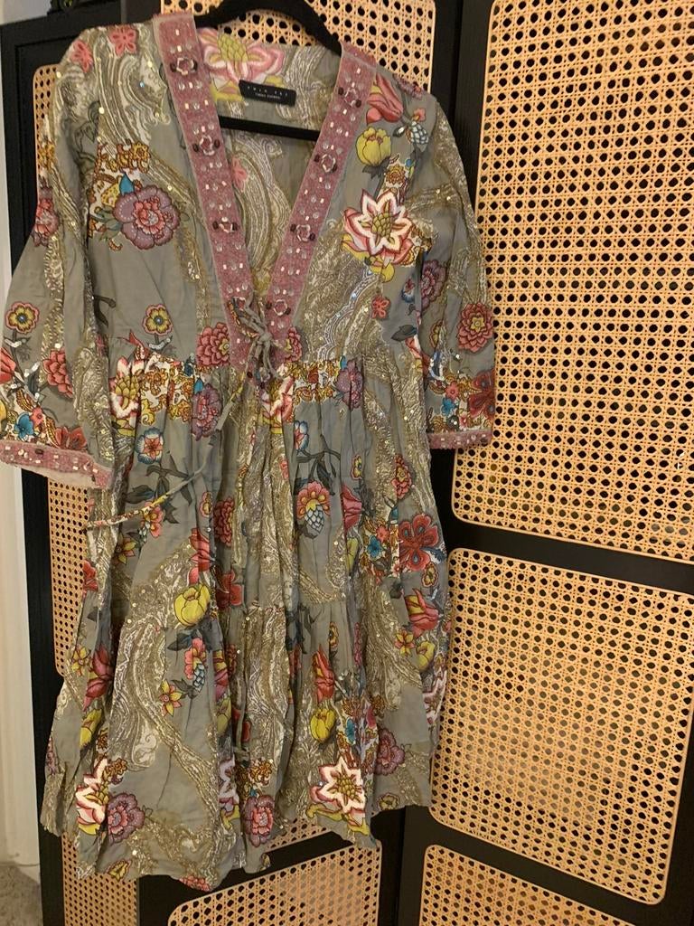 Simona Barbieri Twin Set jurk S, Verzenden, Zo goed als nieuw, Maat 38/40 (M)