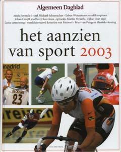 Het aanzien van sport 2003, Boeken, Ophalen of Verzenden, Zo goed als nieuw, Watersport en Hengelsport