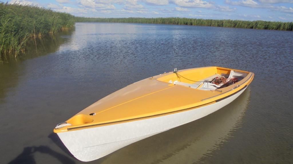 Javelin zeilboot, Ophalen, Gebruikt, Tuigage en Masten, Zeilboot