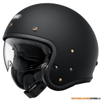 Shoei J.O2 Jethelm, Mat Zwart, Motoren, Ophalen of Verzenden, Nieuw met kaartje