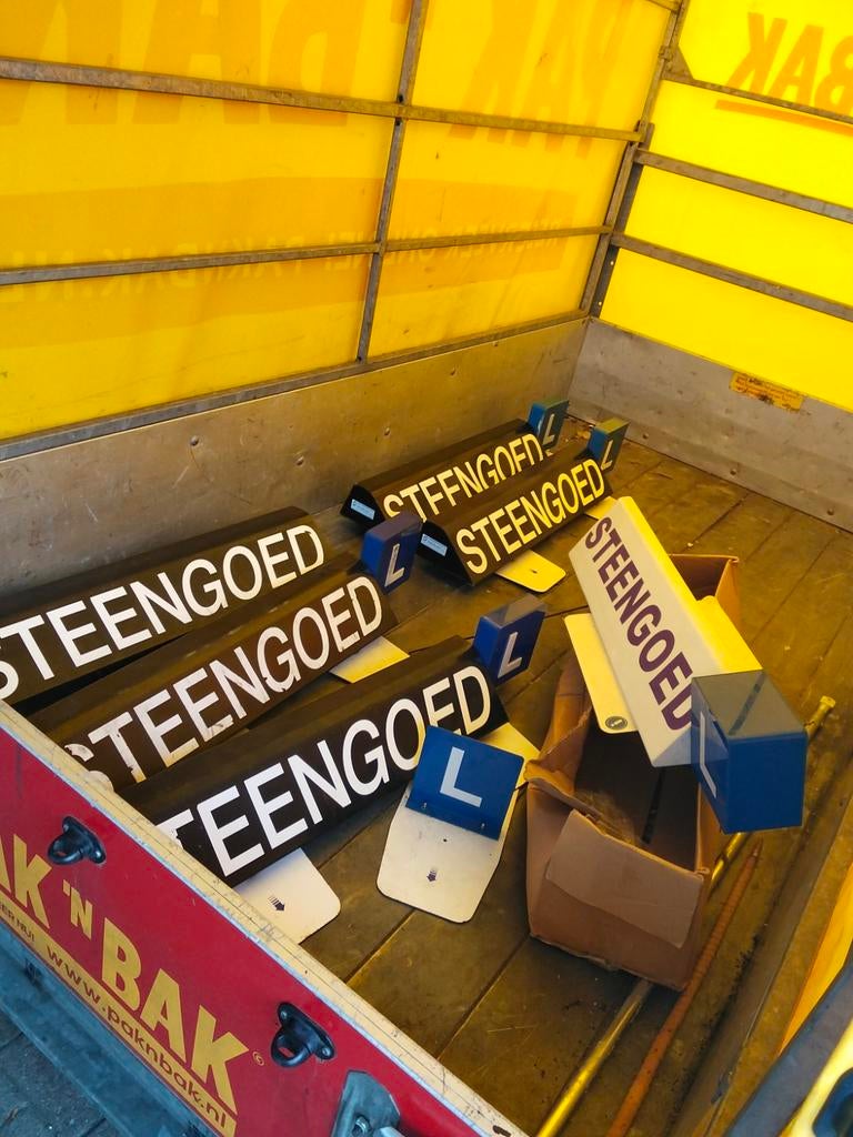 Aerodynamisch dakbord Verjo magneet - Rijschoolbord, Ophalen, Gebruikt