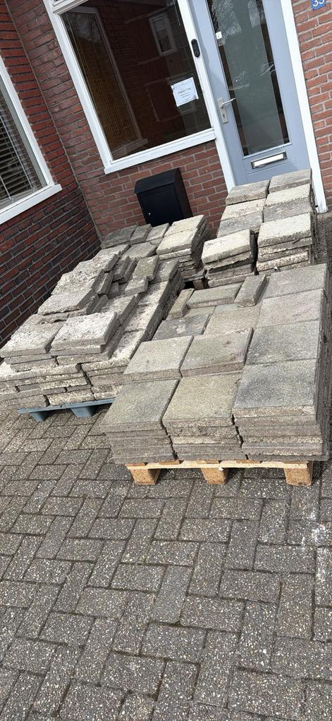 30x30 tegels gratis af te halen, Ophalen, Gebruikt, Beton, Terrastegels